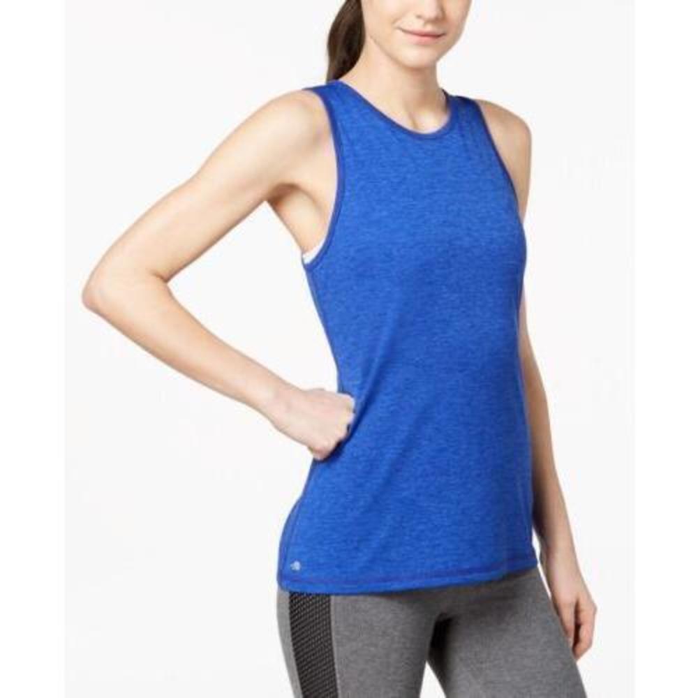 ID Ideology Plus Size Keyhole-Back Tank Top, Cosmic Cobalt, 3X
